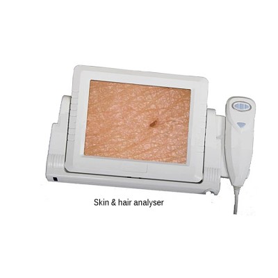 Professional skin and hair analysis machine with LCD